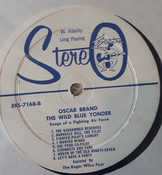 Oscar Brand : The Wild Blue Yonder (LP, Album)