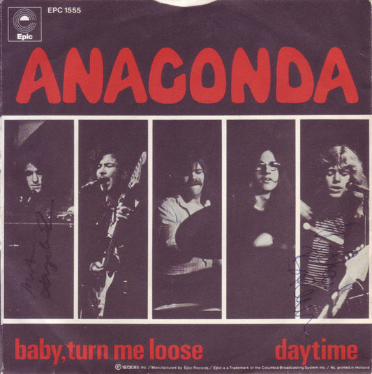 Anaconda (6) : Baby, Turn Me Loose / Daytime (7")