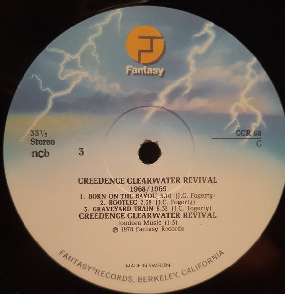 Creedence Clearwater Revival : 1968 / 1969 (2xLP, Album, Comp, Gat)