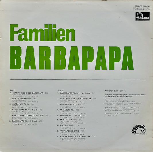 Barbapapa : Familien Barbapapa (LP)
