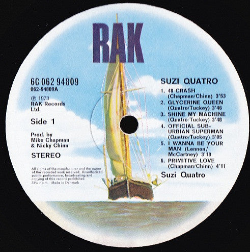 Suzi Quatro : Suzi Quatro (LP, Album)