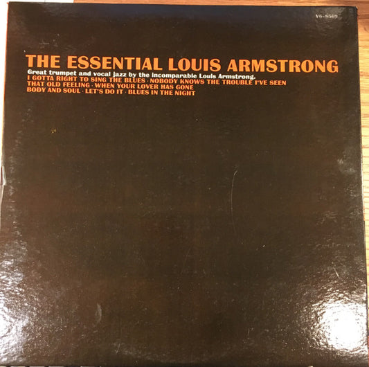 Louis Armstrong : The Essential Louis Armstrong (LP, Comp)