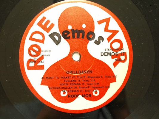 Røde Mor : Grillbaren (LP, Album, RE)