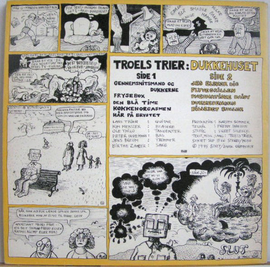 Troels Trier : Dukkehuset (LP, Album, Gat)