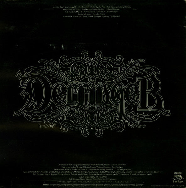Derringer (2) : Sweet Evil (LP, Album)