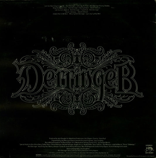 Derringer - Sweet Evil (LP) (Very Good Plus (VG+)) - Skanderborg Vinyl