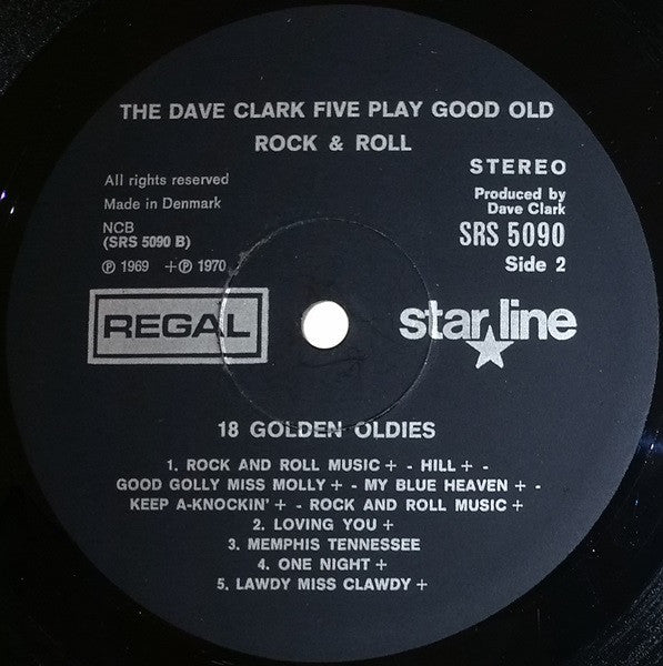 The Dave Clark 5* : Play Good Old Rock & Roll - 18 Golden Oldies (LP, Comp)