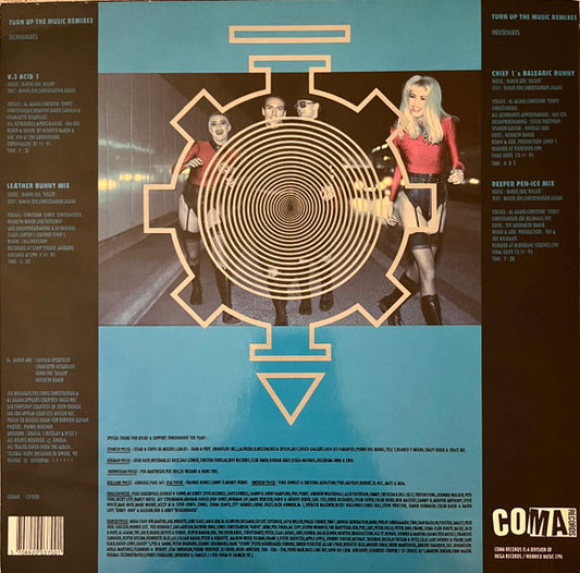 Dr. Baker - Turn Up The Music Remixes (12") (Very Good Plus (VG+)) - Skanderborg Vinyl