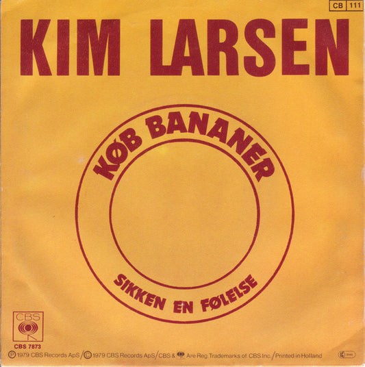 Kim Larsen : Køb Bananer (7", Single)