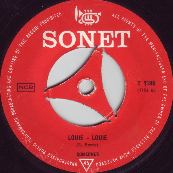 Someones : Under The Boardwalk / Louie-Louie (7")
