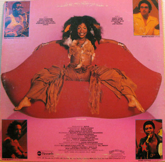 Rufus Featuring Chaka Khan* : Rufus Featuring Chaka Khan (LP, Album)