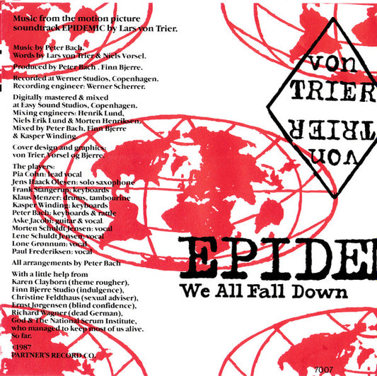 Lars von Trier : Epidemic - We All Fall Down (7", Single)