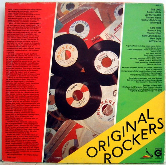 Augustus Pablo : Original Rockers (LP, Album)