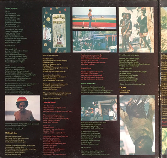 The Wailers : Burnin' (LP, Album, RE, Gat)
