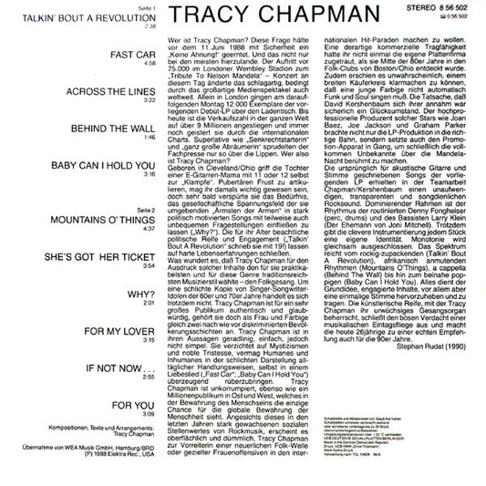 Tracy Chapman : Tracy Chapman (LP, Album)