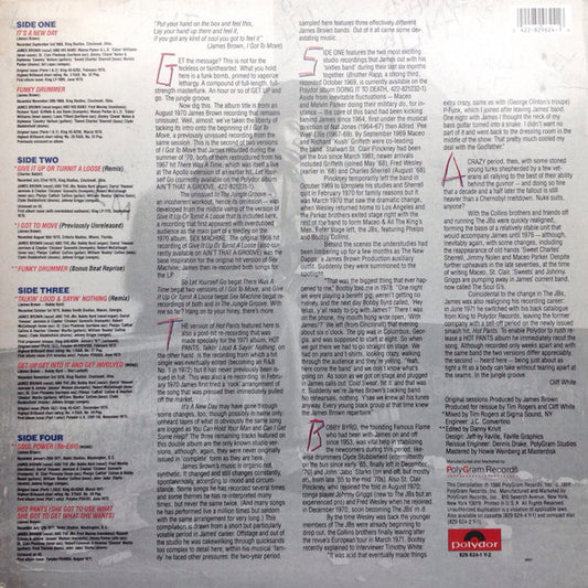 James Brown : In The Jungle Groove (2xLP, Comp, RM, Car)