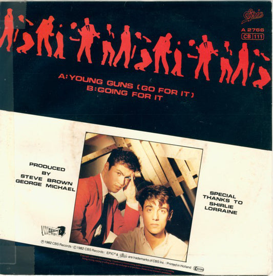 Wham! : Young Guns (Go For It) (7", Single)