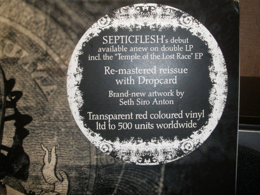 Septic Flesh : Mystic Places Of Dawn (2xLP, Album, Ltd, RE, RM, Red)