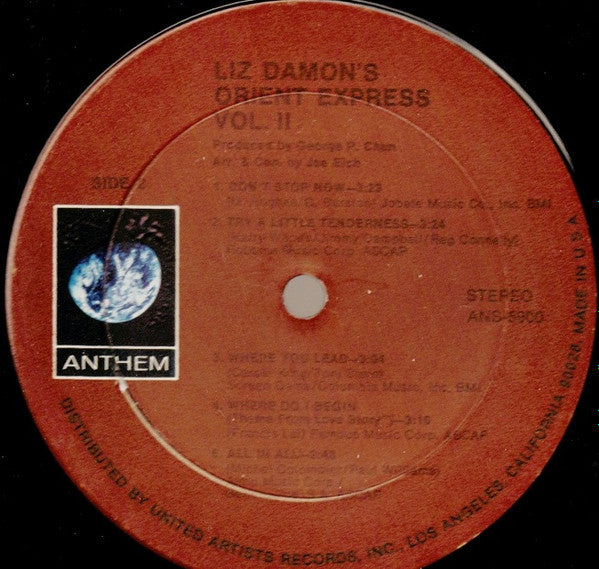 Liz Damon's Orient Express : Vol. II (LP, Album)