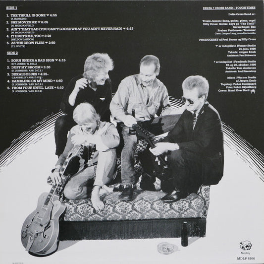 Delta-Cross Band - Tough Times (LP) (Very Good Plus (VG+)) - Skanderborg Vinyl