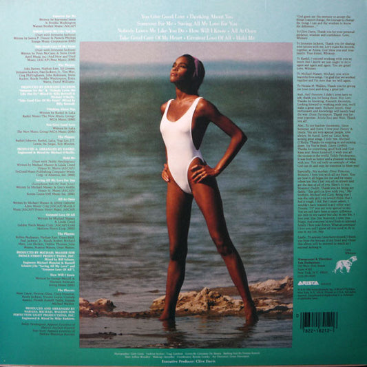 Whitney Houston : Whitney Houston (LP, Album, RE, Ind)