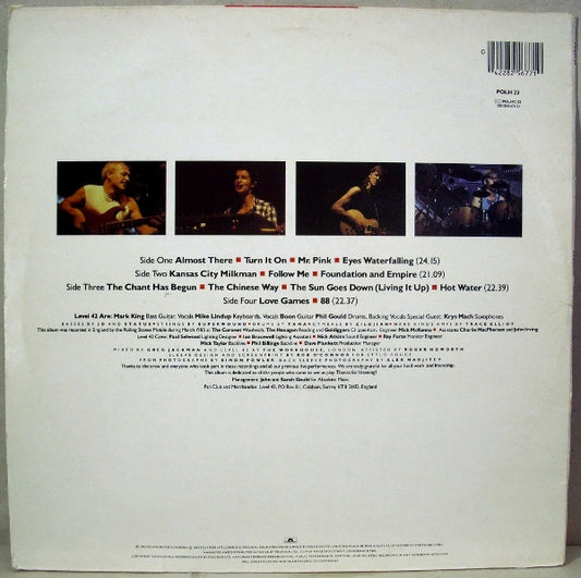 Level 42 : A Physical Presence (2xLP, Album)