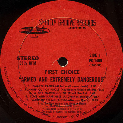First Choice - Armed And Extremely Dangerous (LP) (Very Good Plus (VG+)) - Skanderborg Vinyl