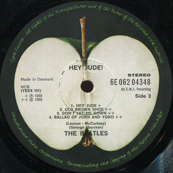 The Beatles : Hey Jude (LP, Comp, M/Print)