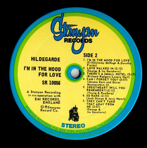 Hildegarde : I'm In The Mood For Love... (LP, Comp)