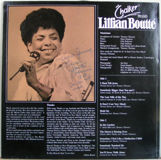 Lillian Boutté : Hold On (LP)