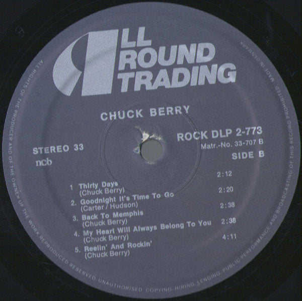 Chuck Berry : Back In The USA (2xLP, Comp)