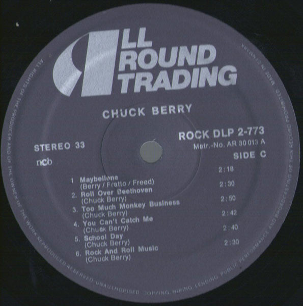 Chuck Berry : Back In The USA (2xLP, Comp)