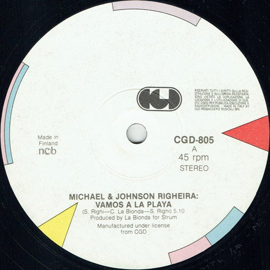 Righeira : Vamos A La Playa (Original Version) (12", Maxi)