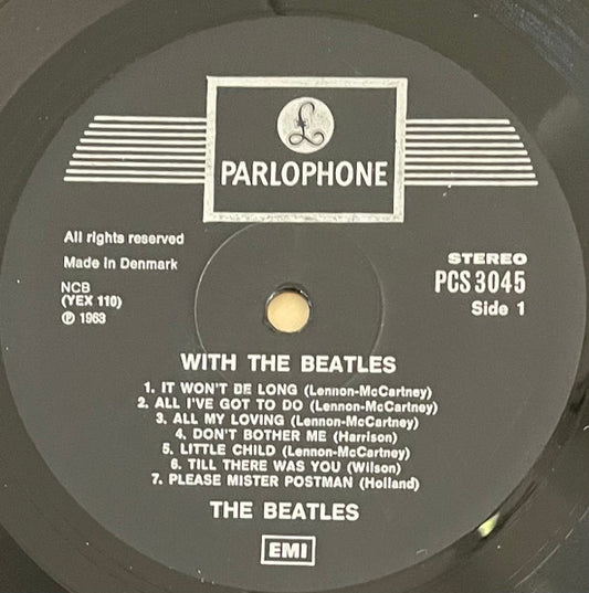 The Beatles - With The Beatles (LP) (Very Good Plus (VG+)) - Skanderborg Vinyl
