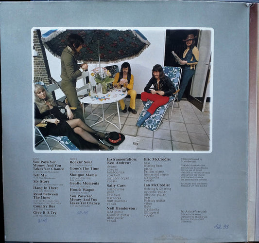 Middle Of The Road : You Pays Yer Money And You Takes Yer Chance (LP, Album, Gat)