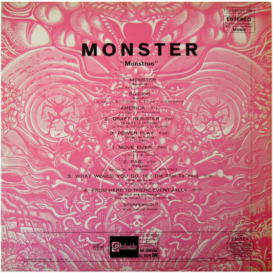 Steppenwolf : Monster (LP, Album)
