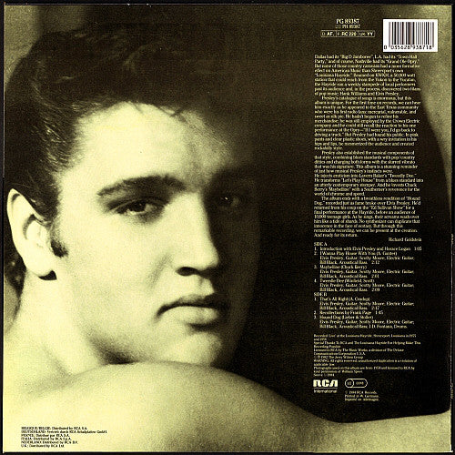 Elvis Presley - The First Live Recordings (LP) (Very Good Plus (VG+)) - Skanderborg Vinyl