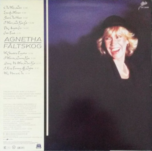 Agnetha Fältskog : Eyes Of A Woman (LP, Album)
