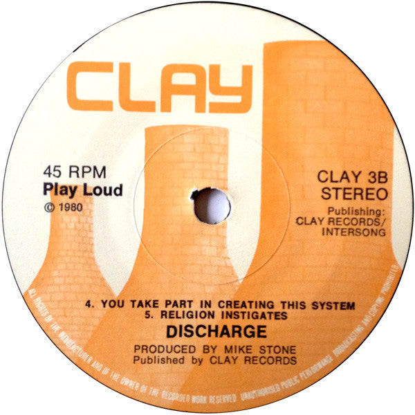 Discharge - Fight Back (7") (Very Good (VG)) - Skanderborg Vinyl