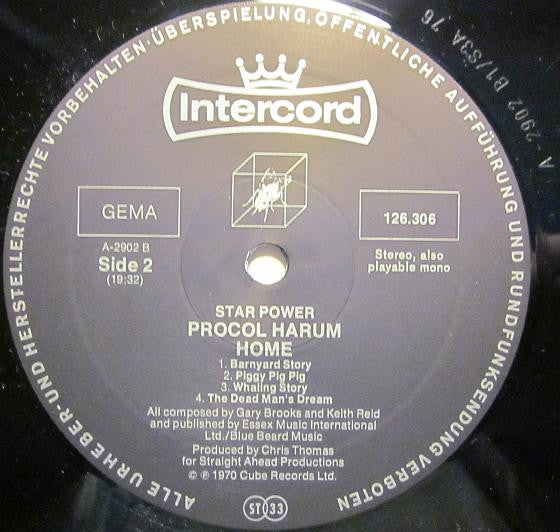 Procol Harum : Home (LP, Album, RE)