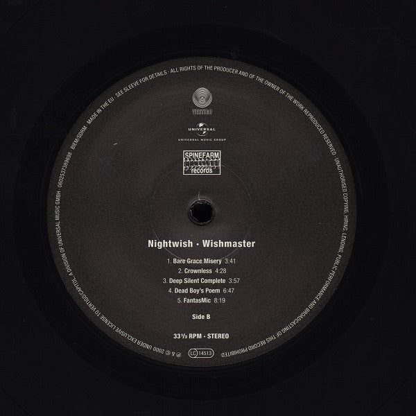 Nightwish : Wishmaster (LP, Album, RE)