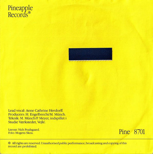 Anne Cathrine & Drengene - En Lille Melodi (7") (Very Good Plus (VG+)) - Skanderborg Vinyl