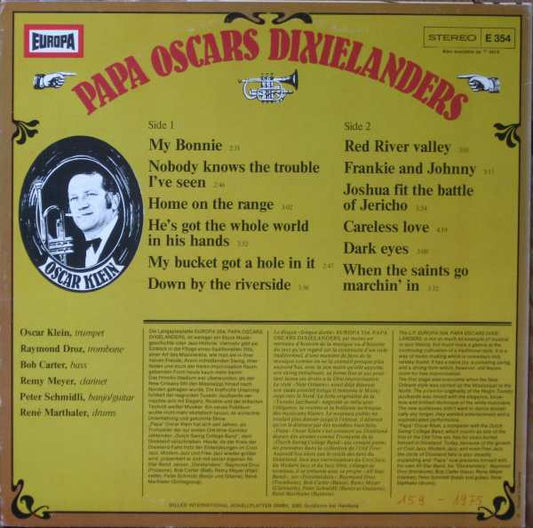 Papa Oscars Dixielanders : Papa Oscars Dixielanders (LP, Album, RE)