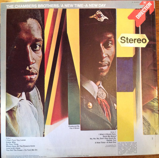 The Chambers Brothers - A New Time - A New Day (LP) (Very Good Plus (VG+)) - Skanderborg Vinyl