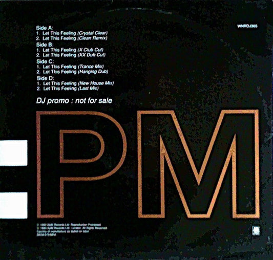 Simone Angel : Let This Feeling (Remixes) (2x12", Promo)