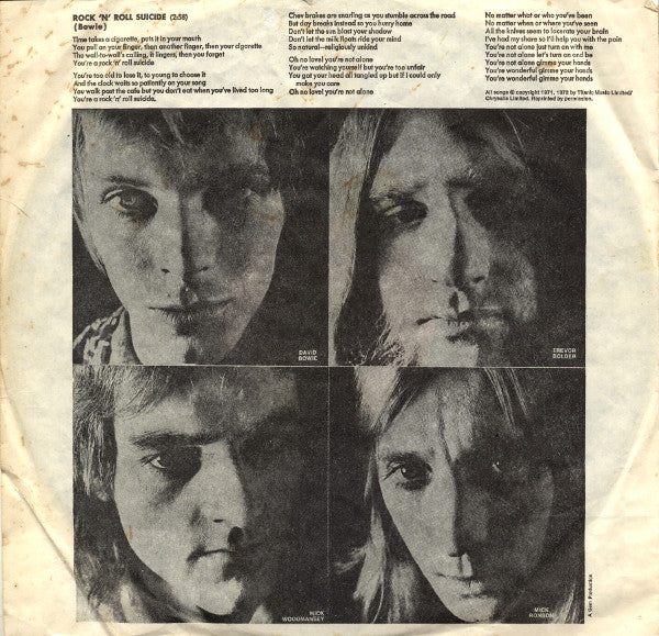 David Bowie - The Rise And Fall Of Ziggy Stardust And The Spiders From Mars (LP) (Very Good Plus (VG+)) - Skanderborg Vinyl