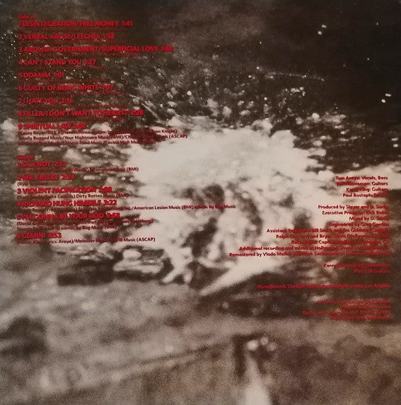 Slayer : Undisputed Attitude (LP, Album, RE, RM, 180)