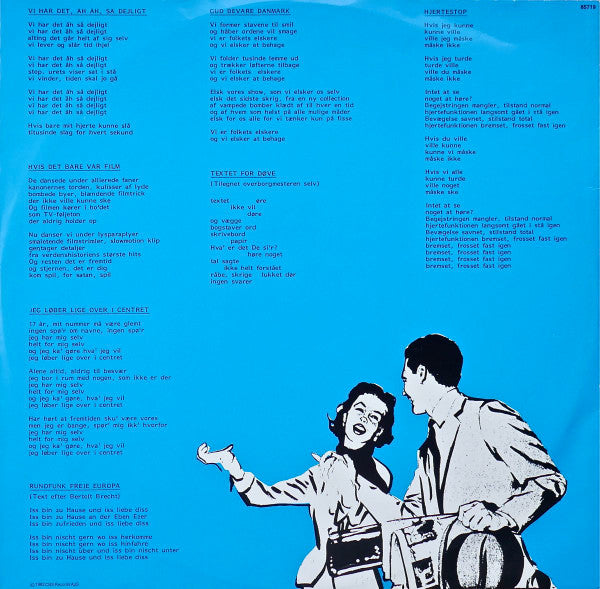 tv•2* : Verden Er Vidunderlig (LP, Album, RE, Red)