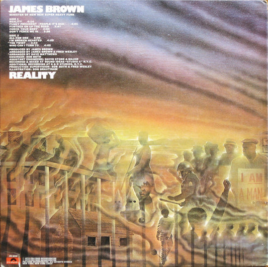 James Brown : Reality (LP, Album, All)