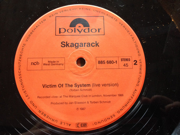 Skagarack : Don't Turn Me Upside Down (12")